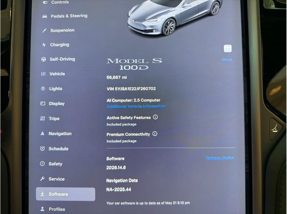 2018 Tesla Model S 100D Sedan 4D