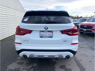 2019 BMW X3 sDrive30i Sport Utility 4D