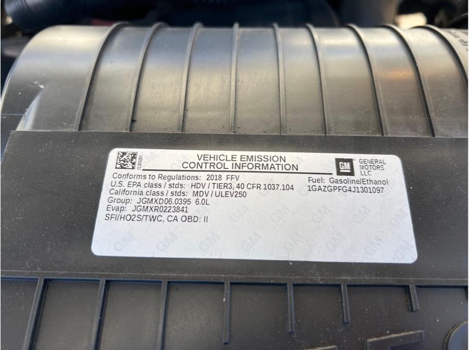 2018 Chevrolet Express 3500 Passenger LT Extended Van 3D