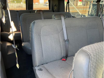 2018 Chevrolet Express 3500 Passenger LT Extended Van 3D