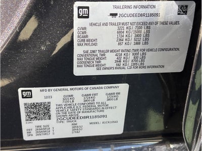 2024 Chevrolet Silverado 1500 Crew Cab RST Pickup 4D 5 3/4 ft