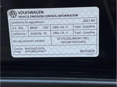 2021 Volkswagen Tiguan SE Sport Utility 4D