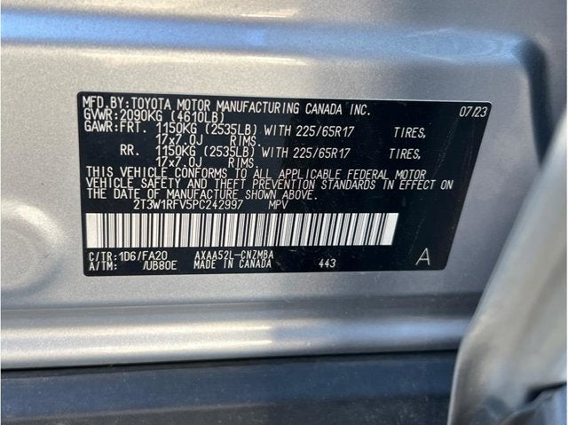 2023 Toyota RAV4 XLE Sport Utility 4D