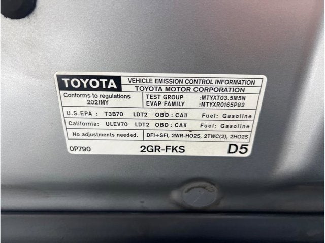 2021 Toyota Tacoma Double Cab SR5 Pickup 4D 6 ft