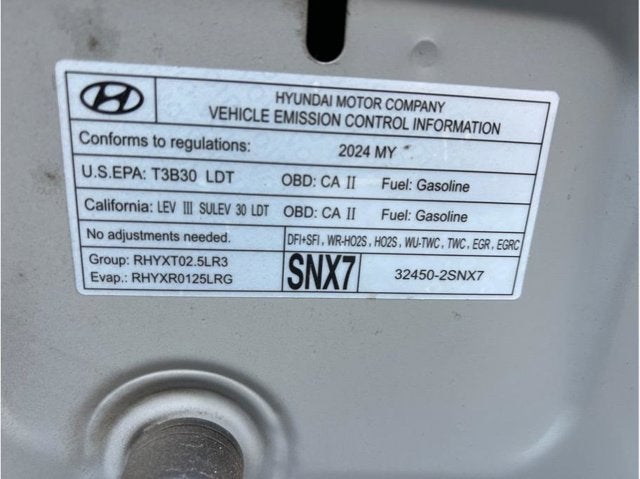 2024 Hyundai TUCSON SEL Sport Utility 4D