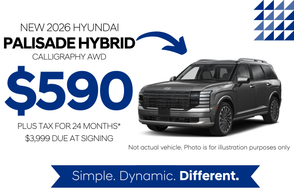 2026 Hyundai Palisade Hybrid Calligraphy AWD