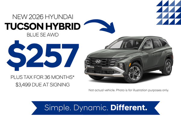 2026 Hyundai Tucson Hybrid Blue SE AWD